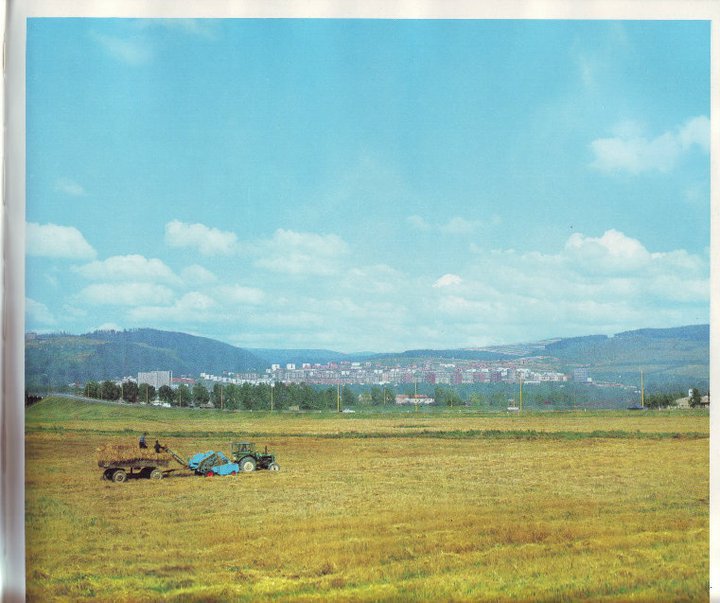 Pohľad na sídlisko Podhradová s pod Furče